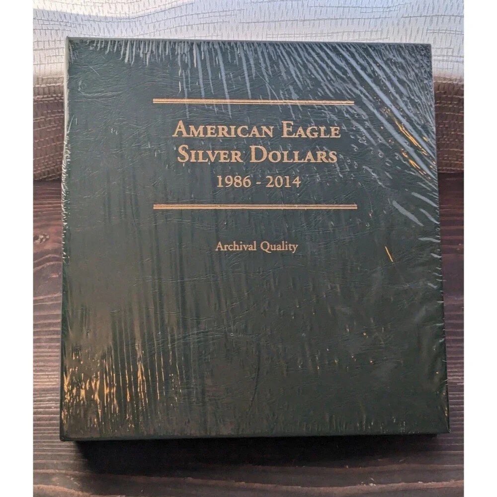 New Littleton Coin 1986-2014 American Eagle Silver Dollar Archival Quality Album